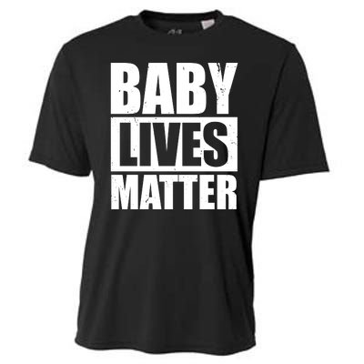 Baby Lives Matter Cooling Performance Crew T-Shirt