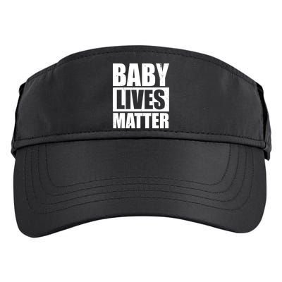 Baby Lives Matter Adult Drive Performance Visor