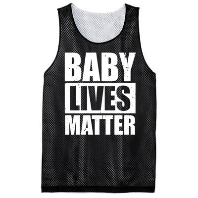 Baby Lives Matter Mesh Reversible Basketball Jersey Tank