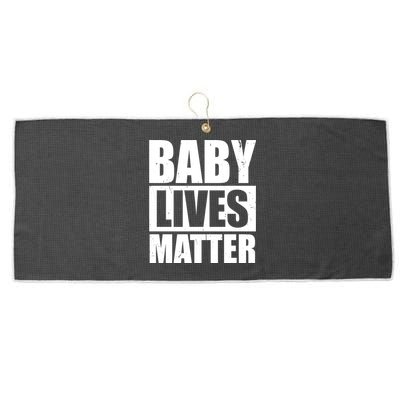 Baby Lives Matter Large Microfiber Waffle Golf Towel