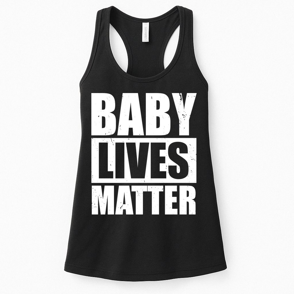 Baby Lives Matter Womens Tank Top