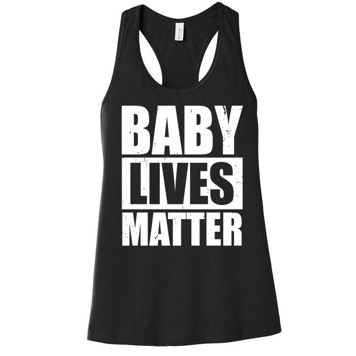 Baby Lives Matter Women's Racerback Tank