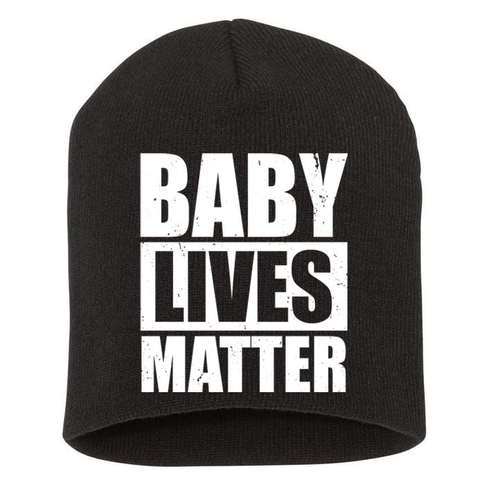 Baby Lives Matter Short Acrylic Beanie