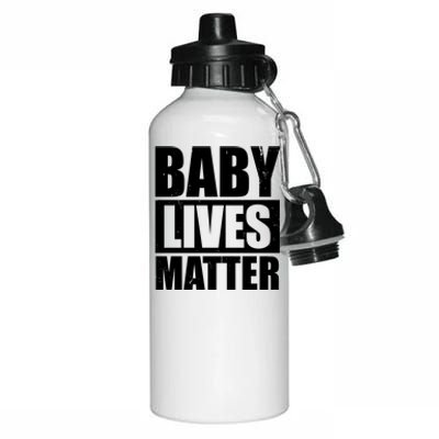 Baby Lives Matter Aluminum Water Bottle