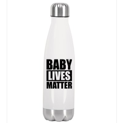 Baby Lives Matter Stainless Steel Insulated Water Bottle