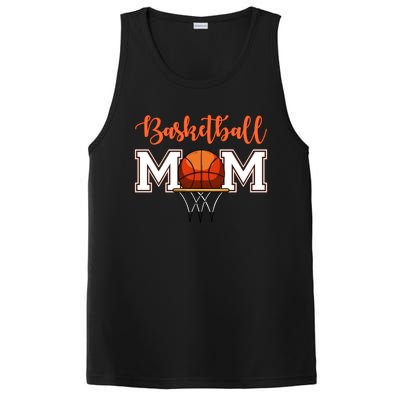 Basketball Lover Mom Mother Funny Gift PosiCharge Competitor Tank