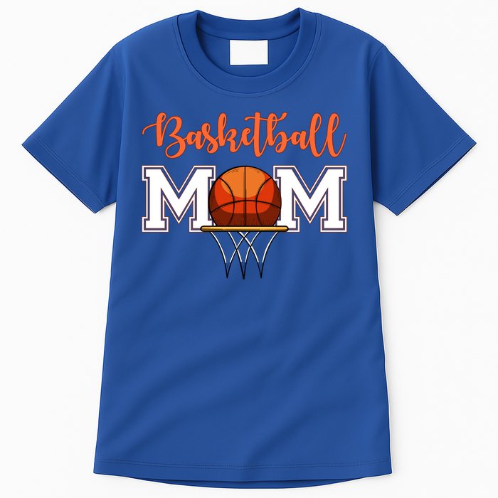 Basketball Lover Mom Mother Funny Gift Tall T-Shirt