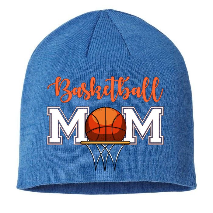 Basketball Lover Mom Mother Funny Gift Sustainable Beanie