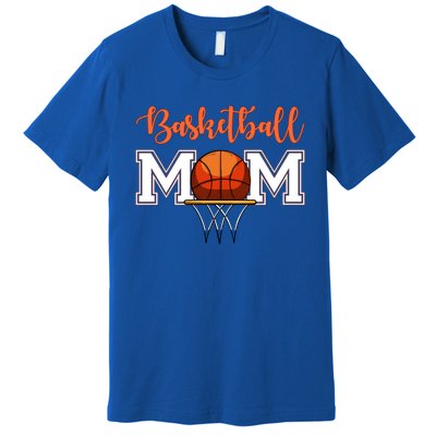 Basketball Lover Mom Mother Funny Gift Premium T-Shirt