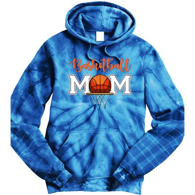 Basketball Lover Mom Mother Funny Gift Tie Dye Hoodie