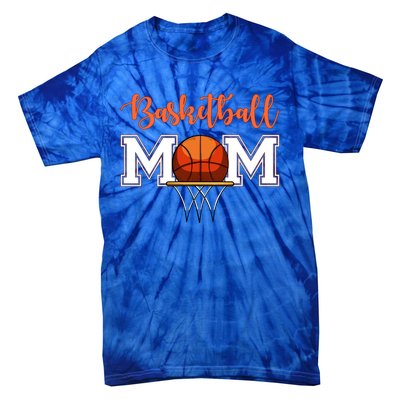 Basketball Lover Mom Mother Funny Gift Tie-Dye T-Shirt