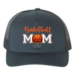 Basketball Lover Mom Mother Funny Gift Yupoong Adult 5-Panel Trucker Hat