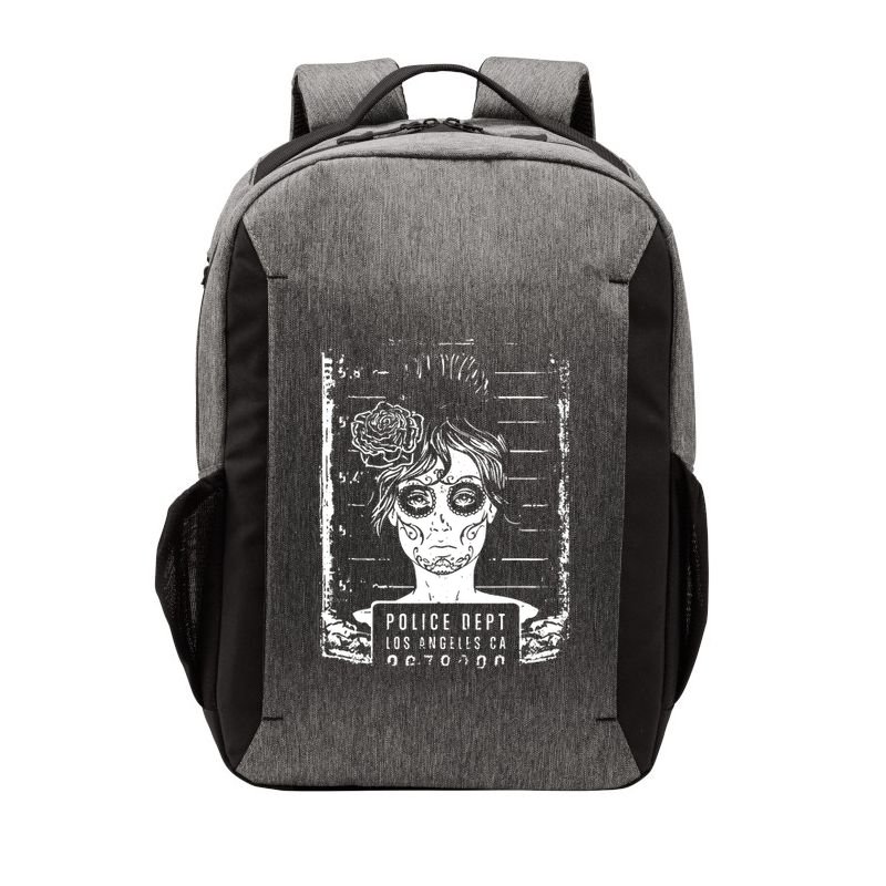 Busted LA Mexican Sugar Skull Design Catrina Dia De Muertos Vector Backpack