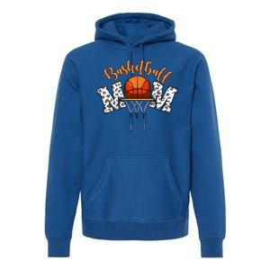 Basketball Lover Mom Mother Gift Premium Hoodie