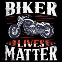 Biker Lives Matter Motorcycle Rider Premium T-Shirt