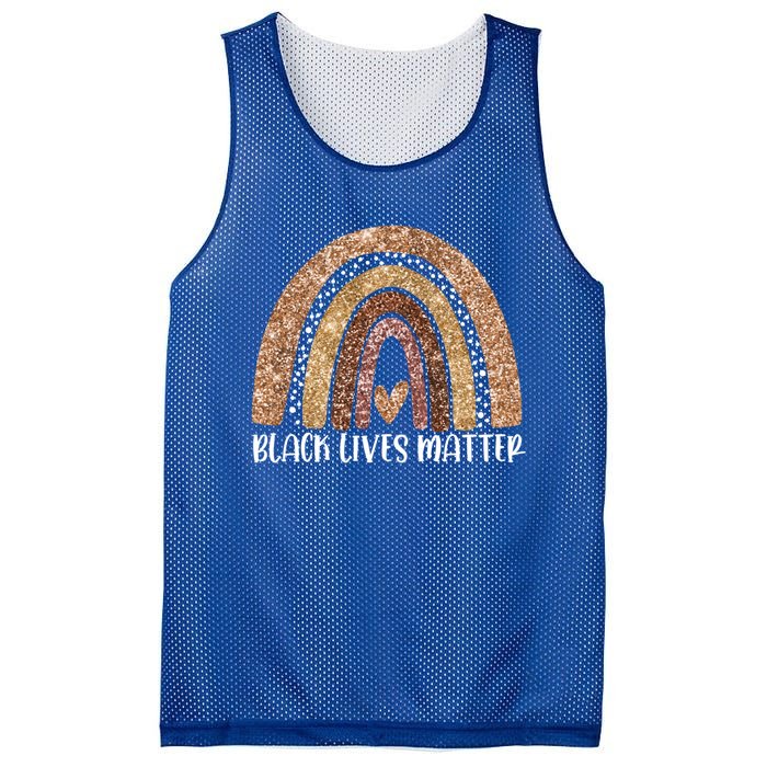 Black Lives Matter Rainbow Black History Month Funny Gift Mesh Reversible Basketball Jersey Tank