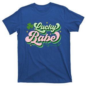 Babe Lucky Meaningful Gift Retro St Patricks Day Funny Graphic Gift T-Shirt