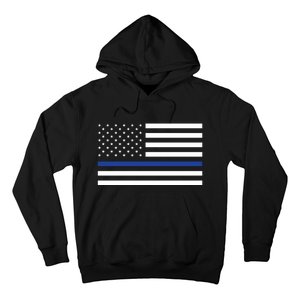 Blue Lives Matter Flag Hoodie