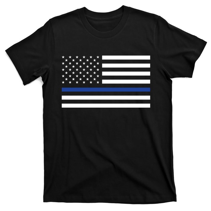 Blue Lives Matter Flag T-Shirt