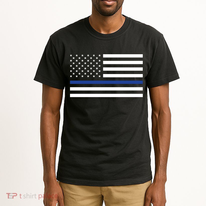 Blue Lives Matter Flag Tall T-Shirt