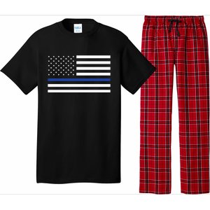 Blue Lives Matter Flag Pajama Set