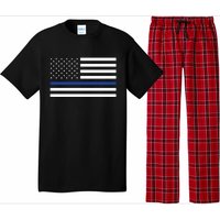 Blue Lives Matter Flag Pajama Set