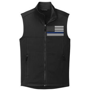 Blue Lives Matter Flag Collective Smooth Fleece Vest