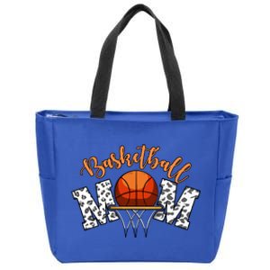 Basketball Lover Mom Mother Gift Zip Tote Bag