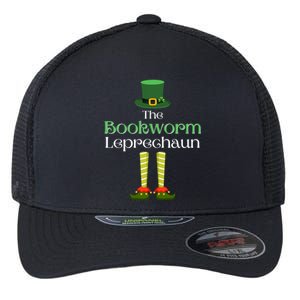 Bookworm Leprechaun Matching Family Group St Patrick's Day Meaningful Gift Flexfit Unipanel Trucker Cap