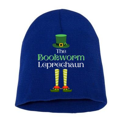 Bookworm Leprechaun Matching Family Group St Patrick's Day Meaningful Gift Short Acrylic Beanie