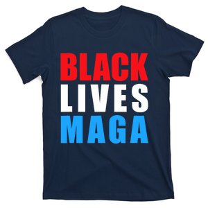 Black Lives MAGA Black Conservative Republican ProTrump T-Shirt