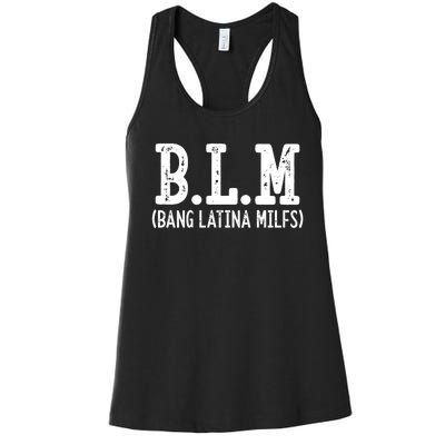 Bang Latinas MILFs Women's Racerback Tank