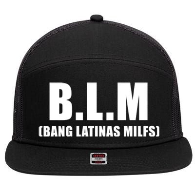 Bang Latinas MILFs 7 Panel Mesh Trucker Snapback Hat