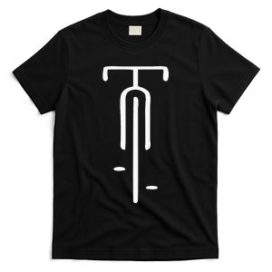 Bicycle Logo Minimal Retro For Bicycle Lovers T-Shirt