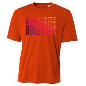 Black Lives Matter Protest Equality No Justice No Peace Gift Cooling Performance Crew T-Shirt