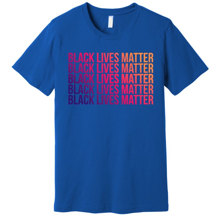 Black Lives Matter Protest Equality No Justice No Peace Gift Premium T-Shirt