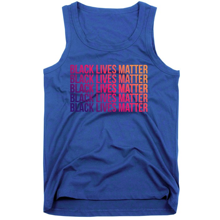 Black Lives Matter Protest Equality No Justice No Peace Gift Tank Top