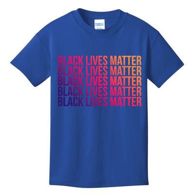 Black Lives Matter Protest Equality No Justice No Peace Gift Kids T-Shirt