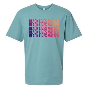 Black Lives Matter Protest Equality No Justice No Peace Gift Sueded Cloud Jersey T-Shirt