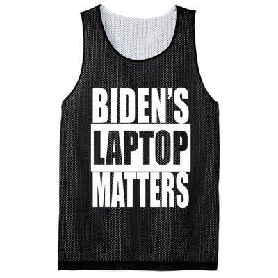 Bidens Laptop Matters Mesh Reversible Basketball Jersey Tank