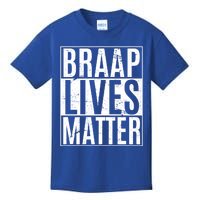 Braap Lives Matter Dirtbike Snowmobile Rider Gift Kids T-Shirt