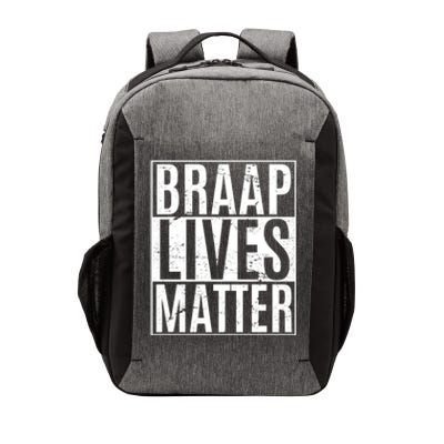 Braap Lives Matter Dirtbike Snowmobile Rider Gift Vector Backpack