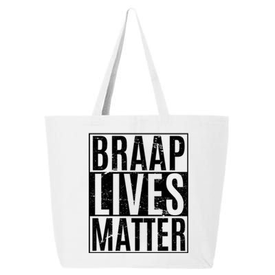 Braap Lives Matter Dirtbike Snowmobile Rider Gift 25L Jumbo Tote