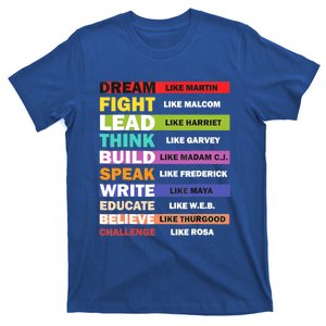 Black Lives Matters Black Leaders Black History Month Funny Cool Gift T-Shirt