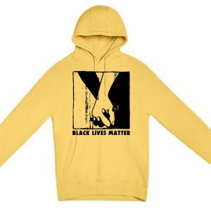 Black Lives Matter Power Fist Premium Pullover Hoodie