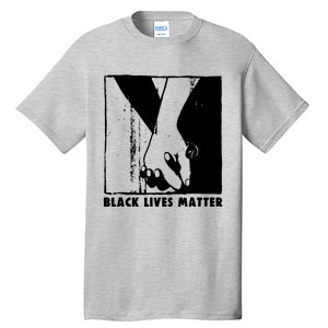 Black Lives Matter Power Fist Tall T-Shirt