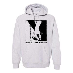 Black Lives Matter Power Fist Premium Hoodie