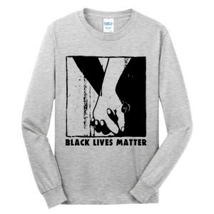 Black Lives Matter Power Fist Tall Long Sleeve T-Shirt