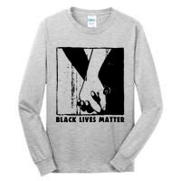 Black Lives Matter Power Fist Tall Long Sleeve T-Shirt