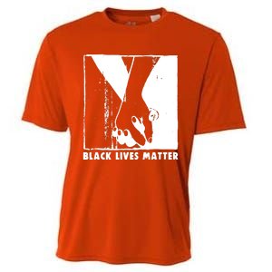 Black Lives Matter Power Fist Cooling Performance Crew T-Shirt